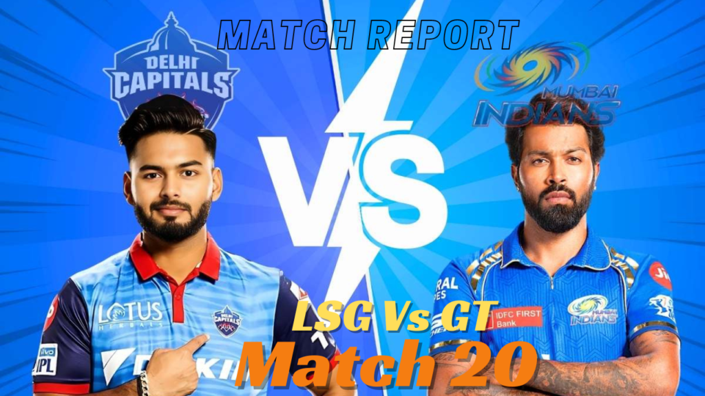 TATA IPL 2024 Match Report : MI vs DC – Match 20 ( Image : Y20 India )